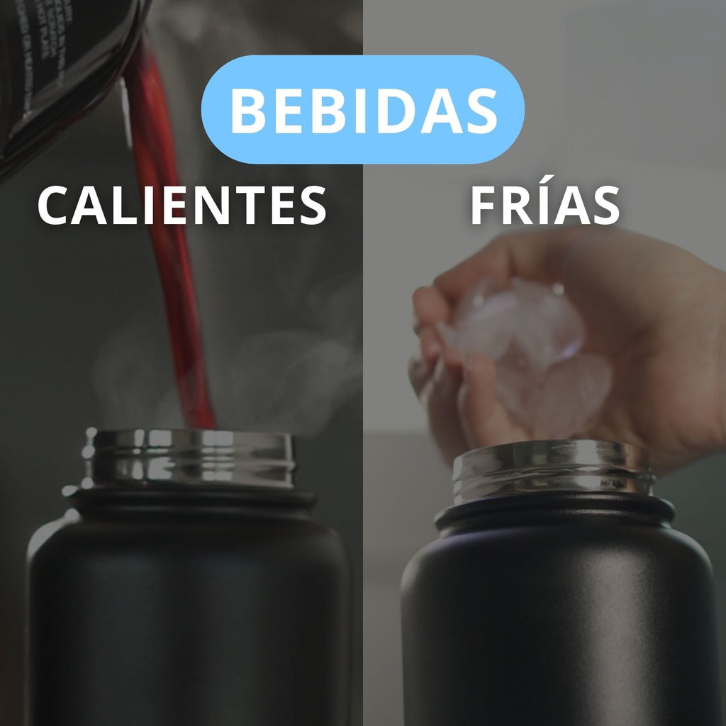 Botella para Agua Acero Inoxidable Porta Celular Universal | Termo Acero Inoxidable