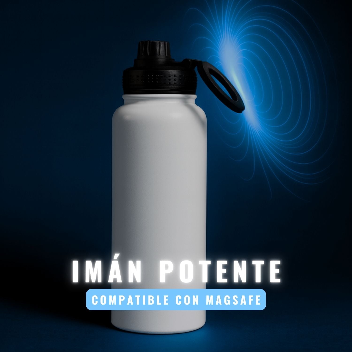 Botella para Agua Acero Inoxidable Porta Celular Universal | Termo Acero Inoxidable