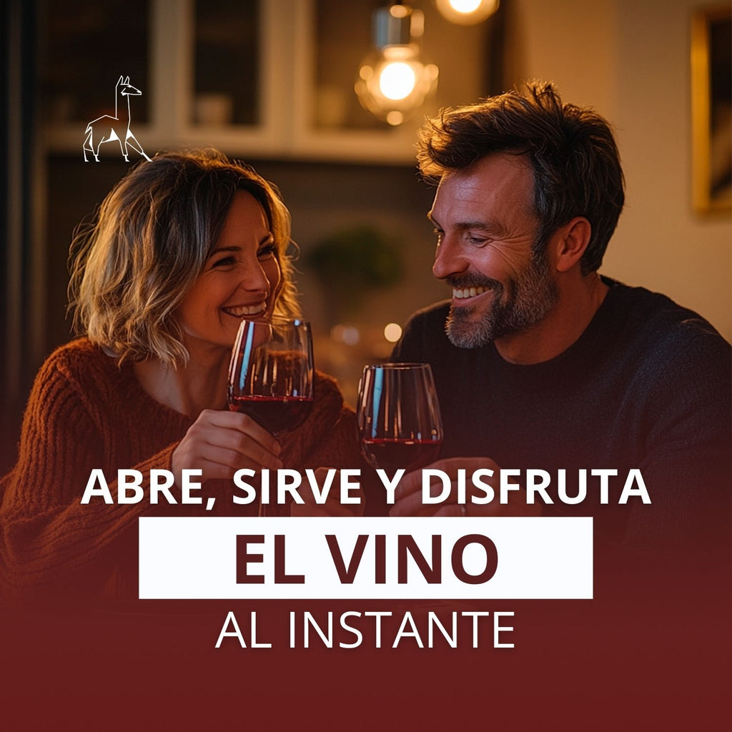 Descorchador | Sacacorchos de Aire Manual con Aireador, Tapón al Vacío y Cortador