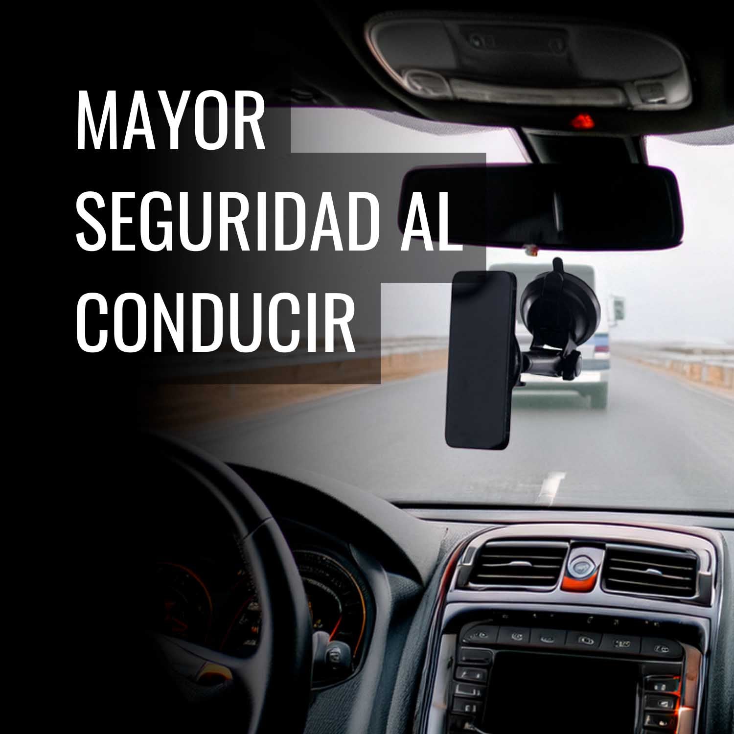 Porta Celular Magnético para Auto | Seguro y Ajustable