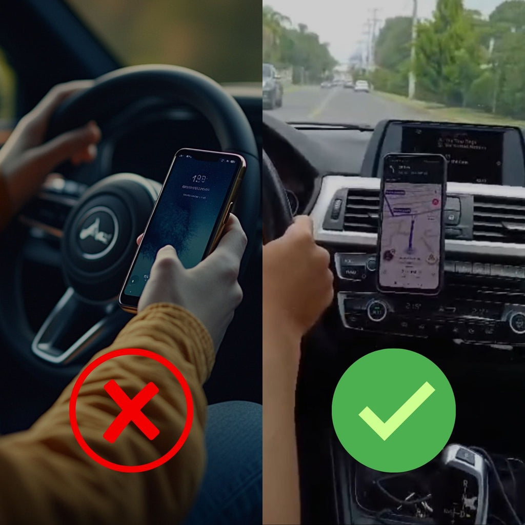 Soporte Magnético para Celular | Aire Acondicionado | Compacto y Seguro
