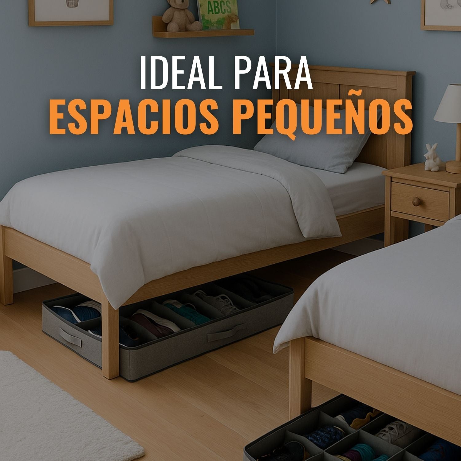 Zapatera Bajo Cama | Organiza tus Zapatos y Ahorra Espacio