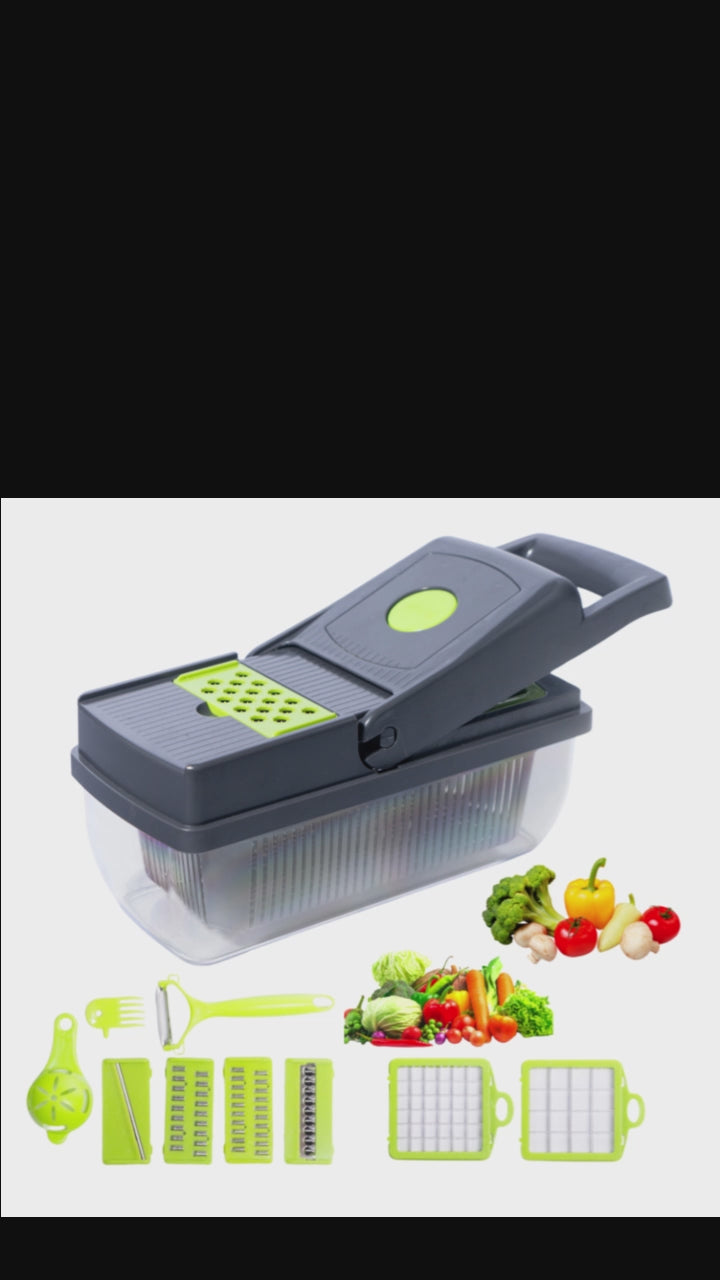 Cortador de Verduras Multifuncional | Seguro y Versátil